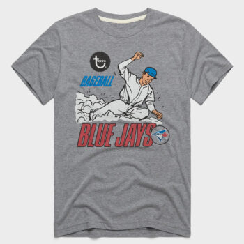 Topps Toronto Blue Jays Gray T-Shirt