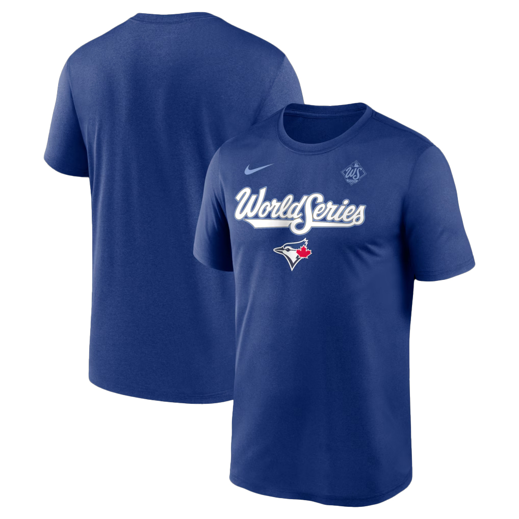 Toronto Blue Jays Royal 2025 World Series Collection Legend T-Shirt Toronto Blue Jays Royal 2025 World Series Collection Legend T-Shirt
