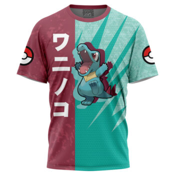 Totodile Attack Pokemon T-Shirt