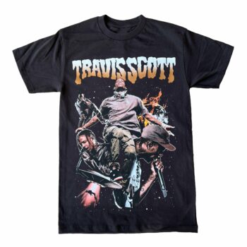 Travis Scott "Brown" Graphic T-Shirtx