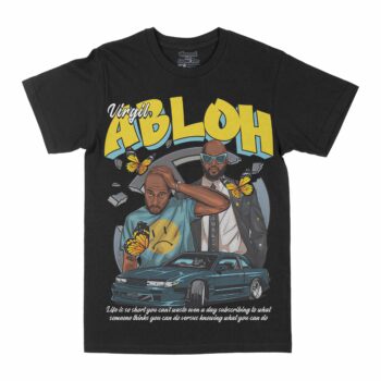 Virgil Abloh "Wasted Days" Graphic T-Shirt