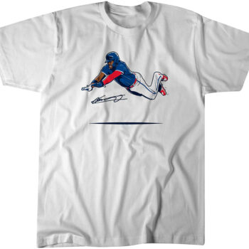 Vladimir Guerrero Jr Super Vlad Flying Slide T-Shirt