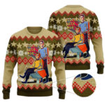 Vulcan Neck Rub Star Trek Ugly Sweater
