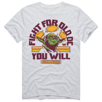 Washington Commanders Ash Star Wars x Football League T-Shirt