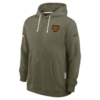 Washington Commanders Olive 2025 Salute to Service Hoodie