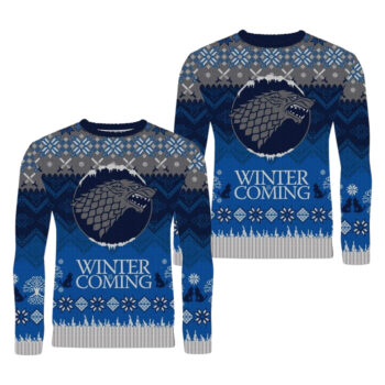 Winter Is Coming Stark Ugly Christmas Sweater