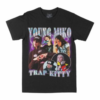 Young Miko "Trap Kitty" Graphic T-Shirt