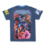 Invincible Blue Invincible Streetwear T-Shirt