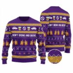 Crown Royal Don't Drink And Drive Ugly Sweater