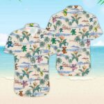 Grateful Dead Dancing Bears Colors 3D Summer Hawaiian Shirt