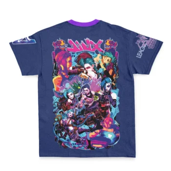 Jinx Arcane League of Legends Streetwear T-Shirt