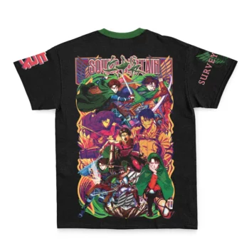 Levi Ackerman V4 Attack on Titan Streetwear T-Shirt