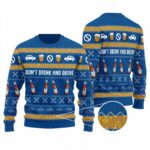 Michelob Ultra Don't Drink And Drive Ugly Sweater