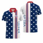 Michelob Ultra Fourth Of July Polo Shirt