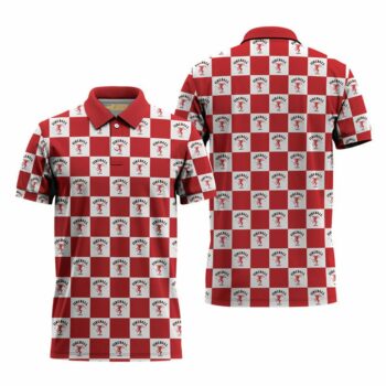 Fireball Collab Gingham Polo Shirt