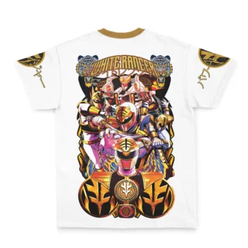 White Ranger V2 Mighty Morphin Power Rangers Streetwear T-Shirt