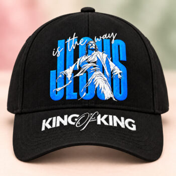 Jesus Is the Way Embroidered Cap