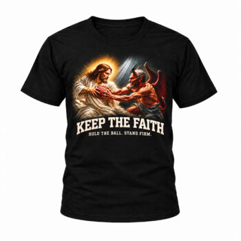 Jesus Keep the Faith American Football Shirt