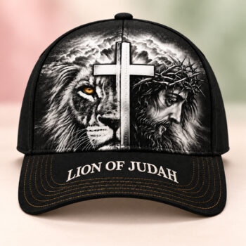 Lion of Judah Jesus Embroidered Cap