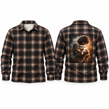Jesus the Good Shepherd Plaid Shirt