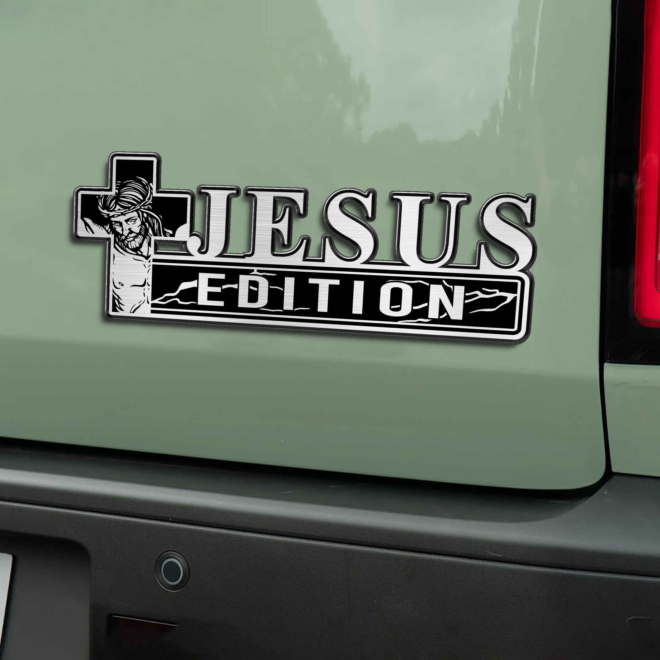 Car Name Emblem Badge Mockup 12