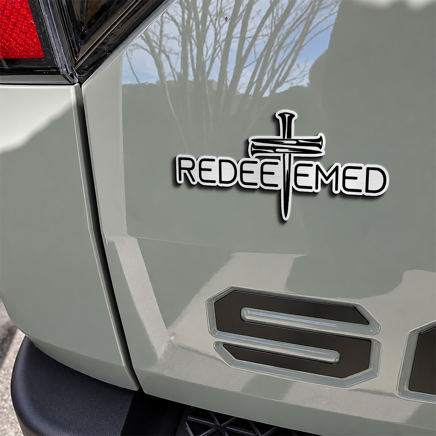Car Name Emblem Badge Mockup 13