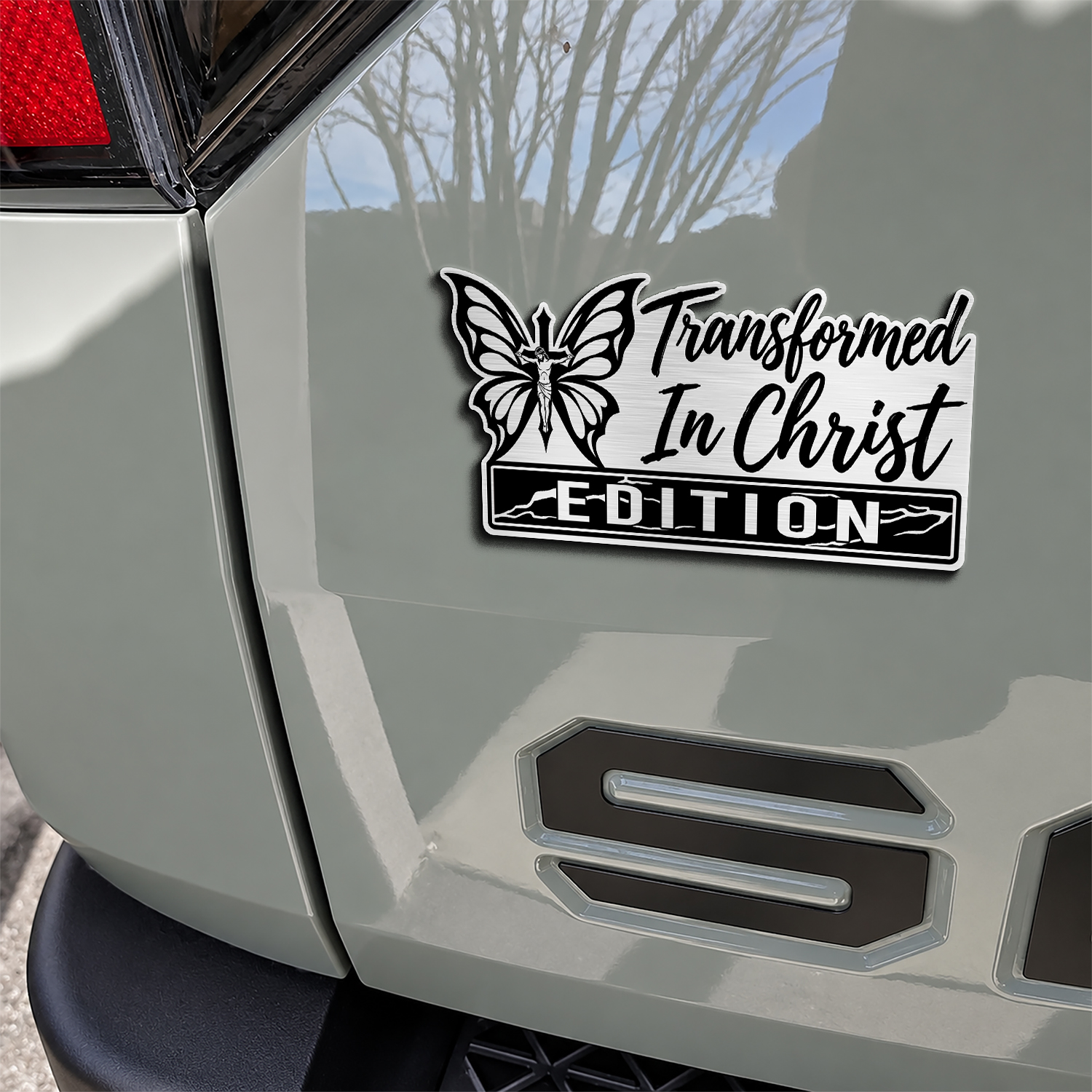 Car Name Emblem Badge Mockup 13