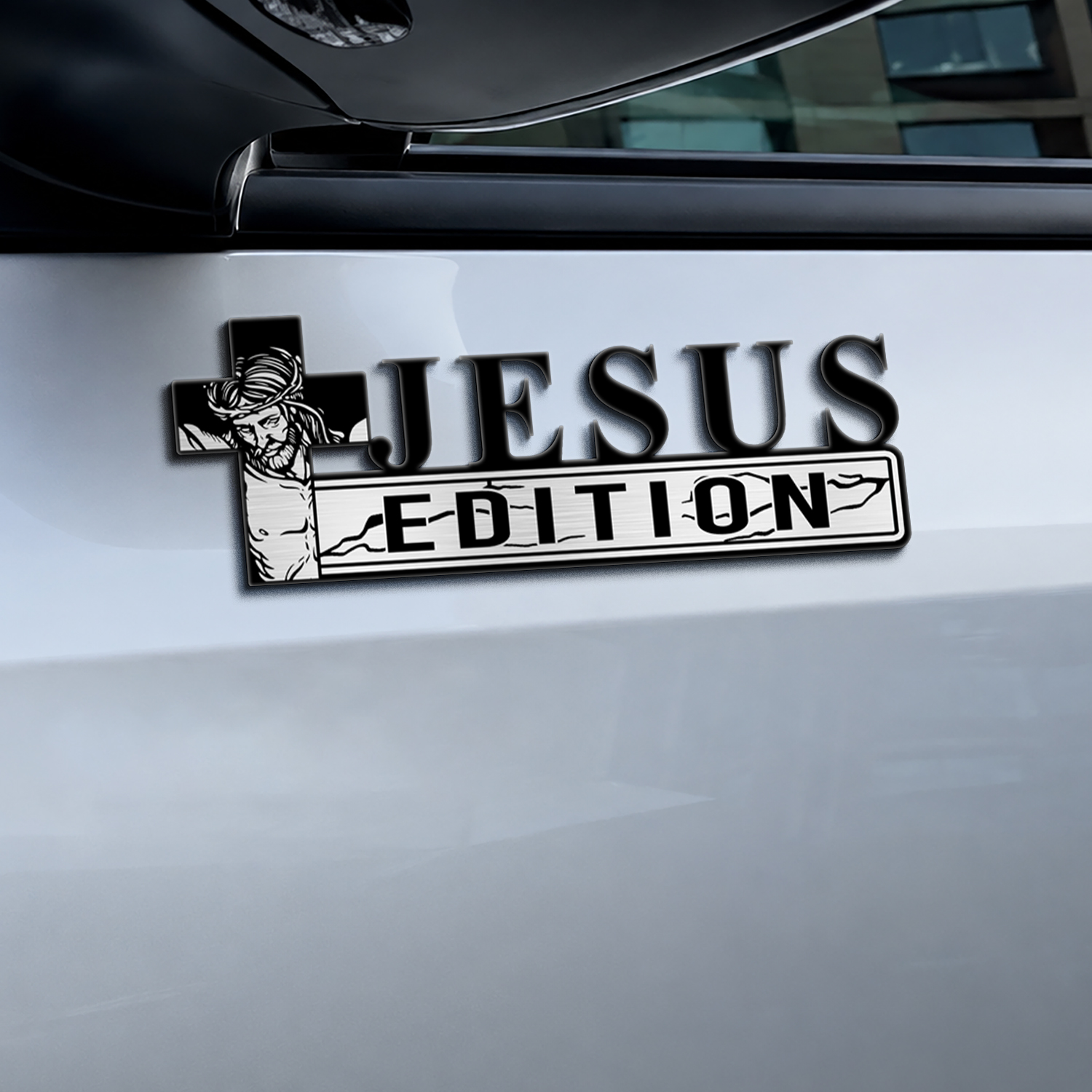 Car Name Emblem Badge Mockup 14