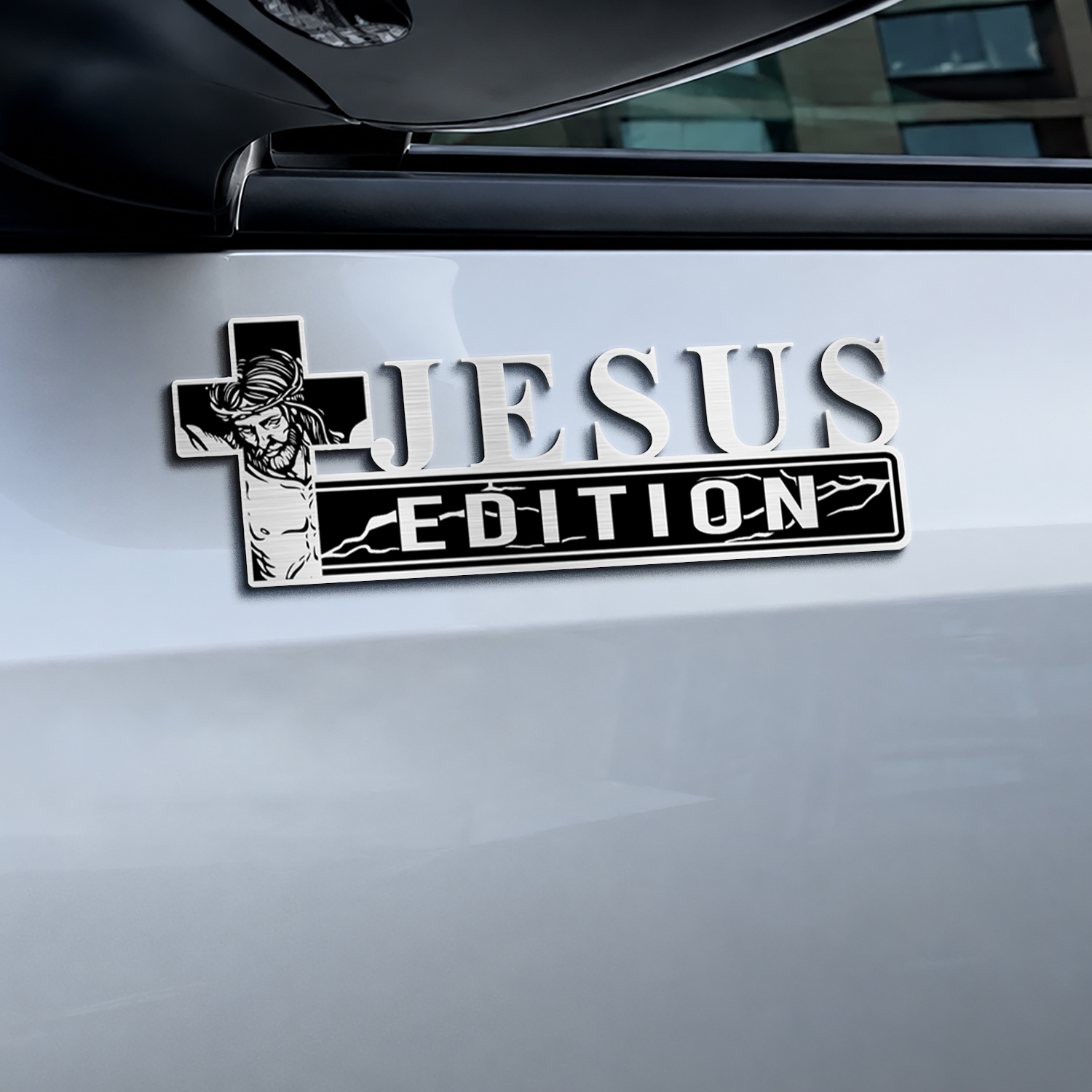 Car Name Emblem Badge Mockup 14