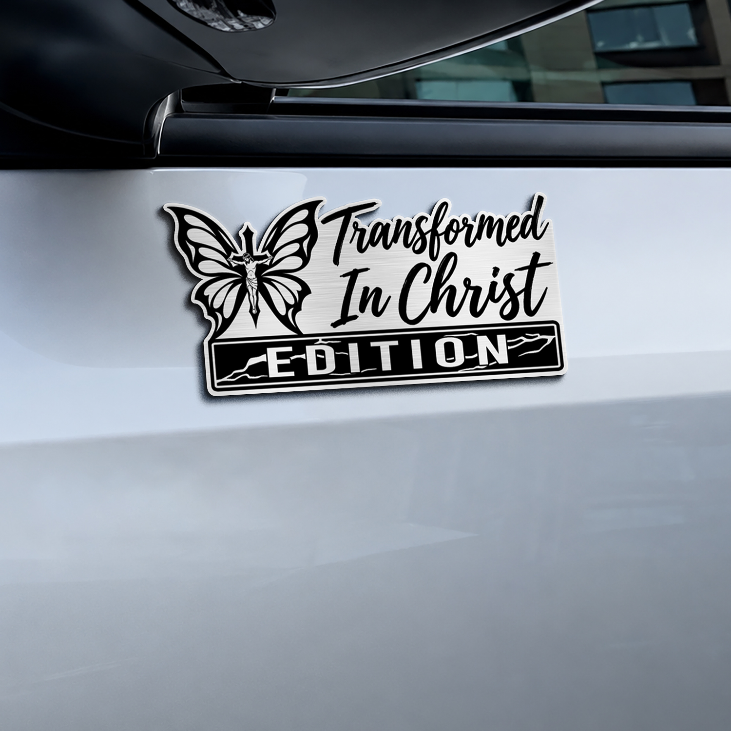 Car Name Emblem Badge Mockup 14