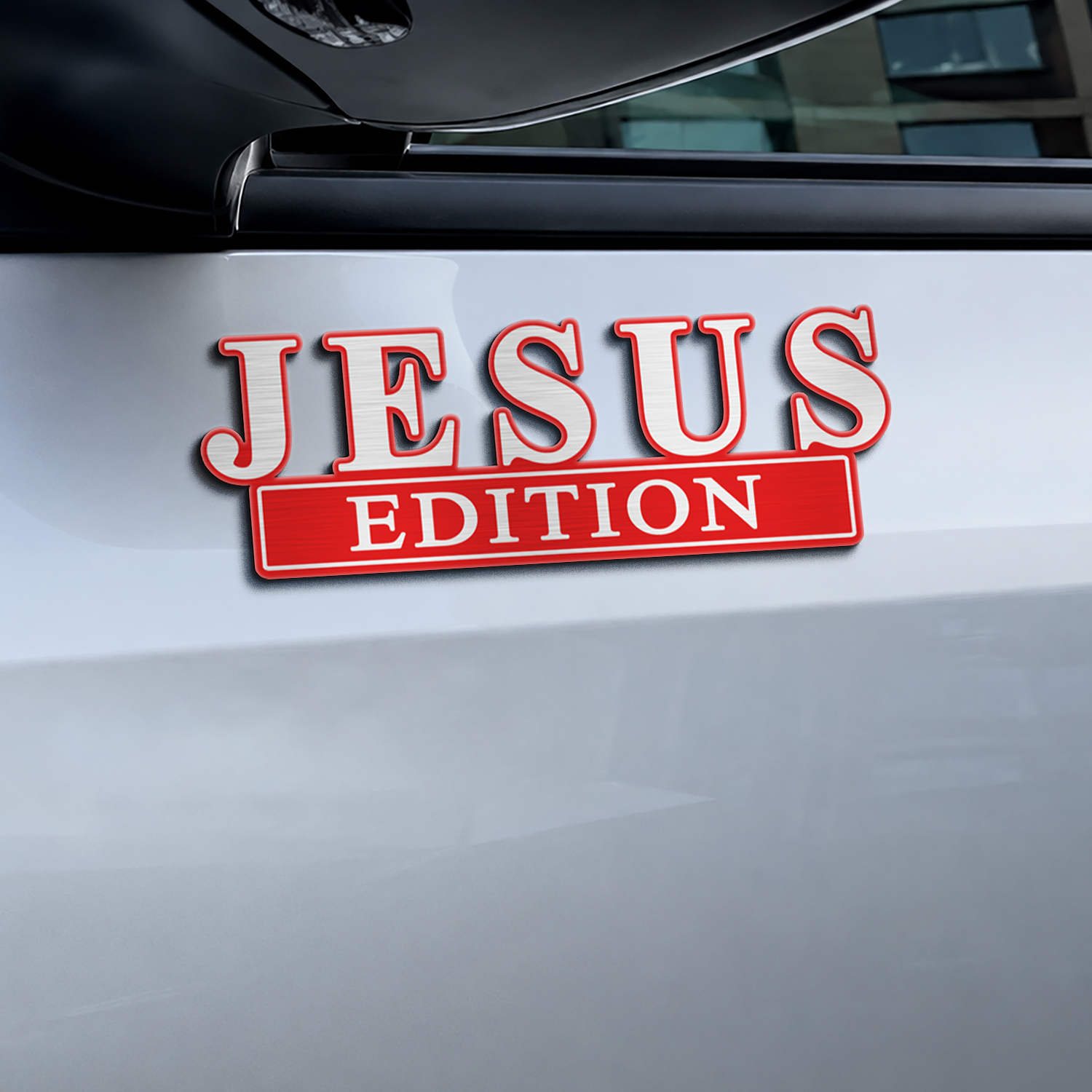Car Name Emblem Badge Mockup 14