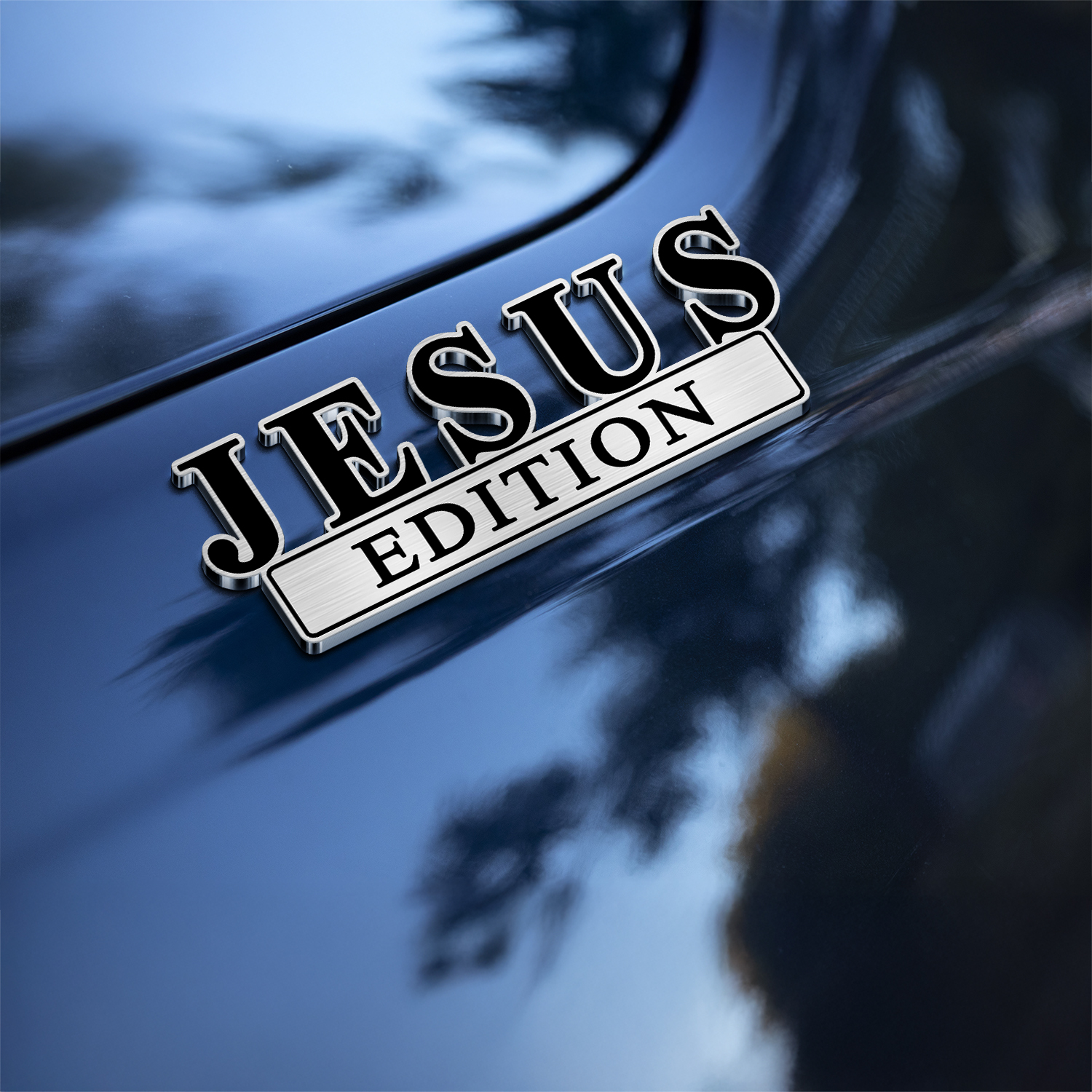 Car Name Emblem Badge Mockup 5
