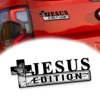 Jesus Crucifixion Edition Car Emblem