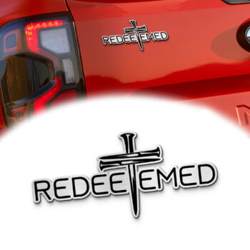 Redeemed Edition Car Emblem