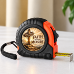 Thước dây cam đen Faith Beyond Measure (1)